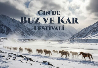 Çin’de Buz ve Kar Festivali
